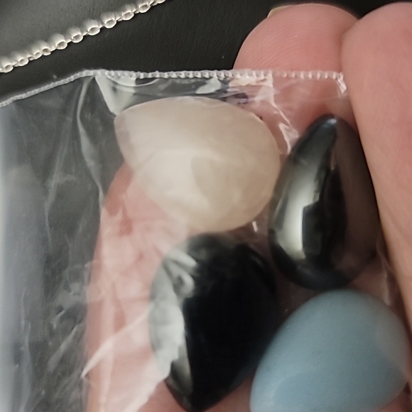 Interchangeable Stone 925 Necklace - Picture 2 of 5